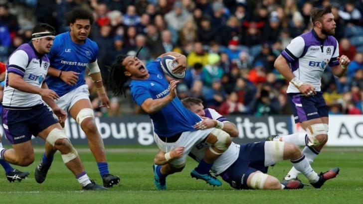Scotland were narrowly beaten in France in their last match