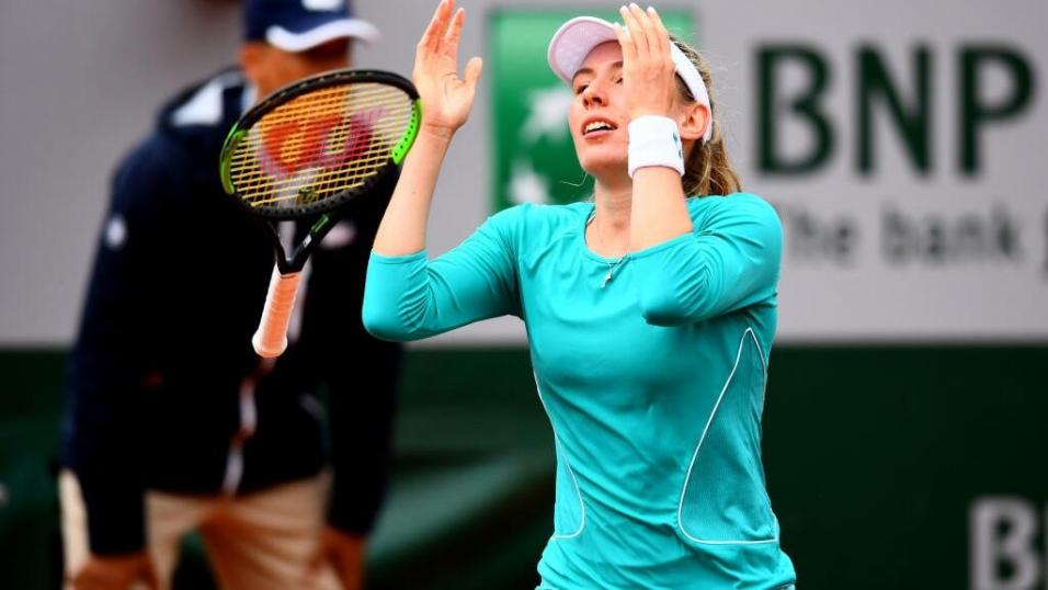 Russian Tennis Player Ekaterina Alexandrova