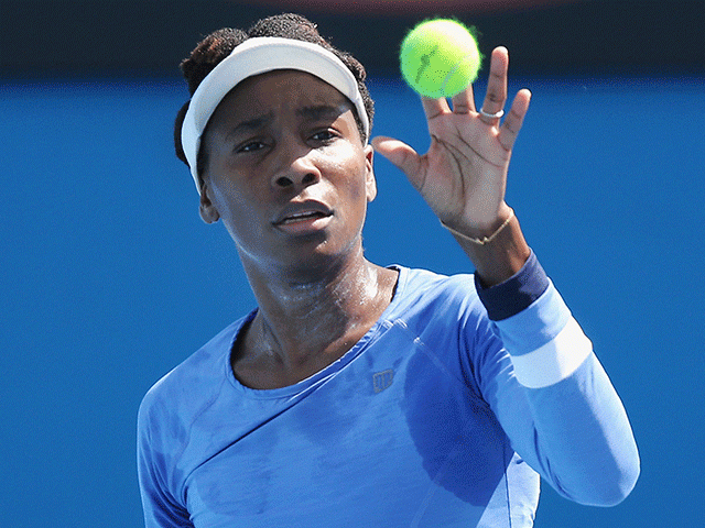 Venus Williams can fight back from break deficits against Mona Barthel...