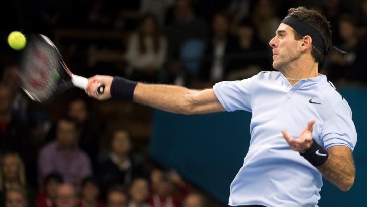 Juan Martin Del Potro's record indoors this year is very strong