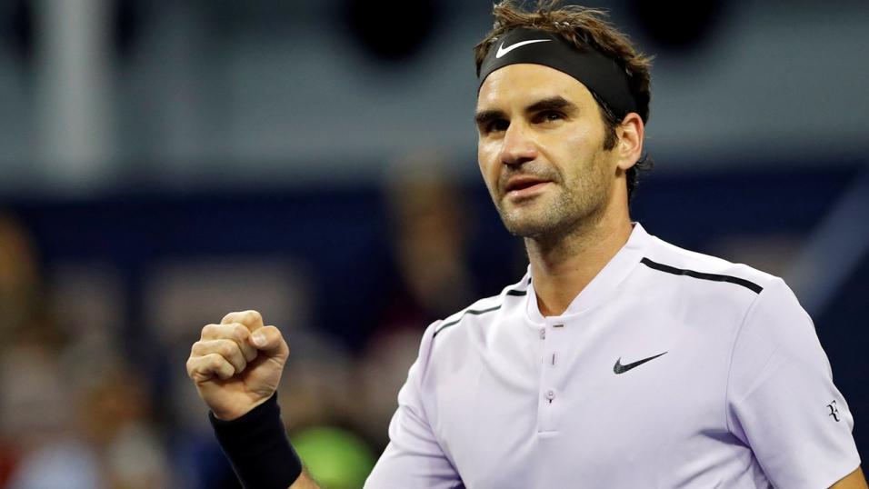 swiss tennis player Roger Federer