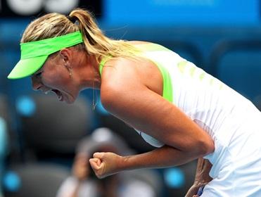 Will Maria Sharapova be roaring in delight on Saturday?