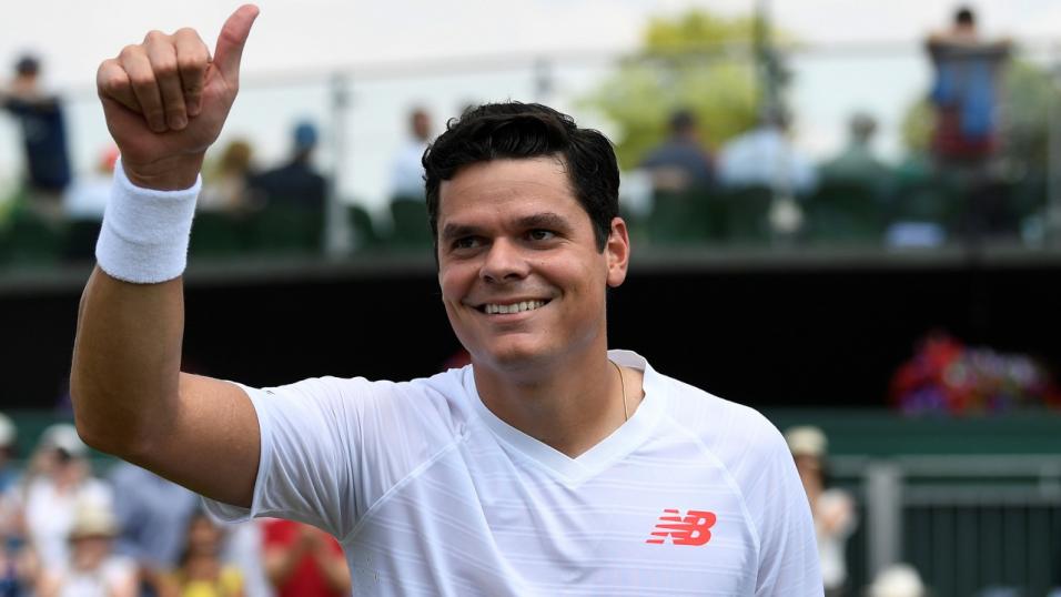 Canadian Tennis Player Milos Raonic