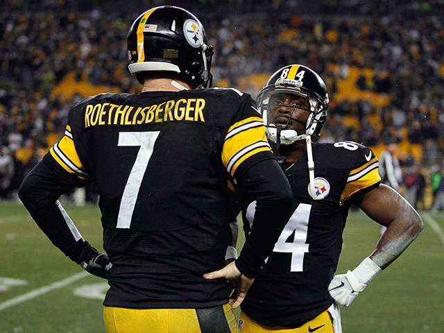 Helmet their match? Big Ben and Brown provide a potent offense