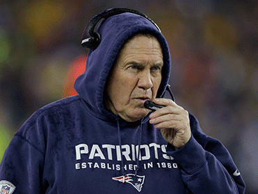 Bill Belichick will be preparing for a New England Patriots win this Sunday