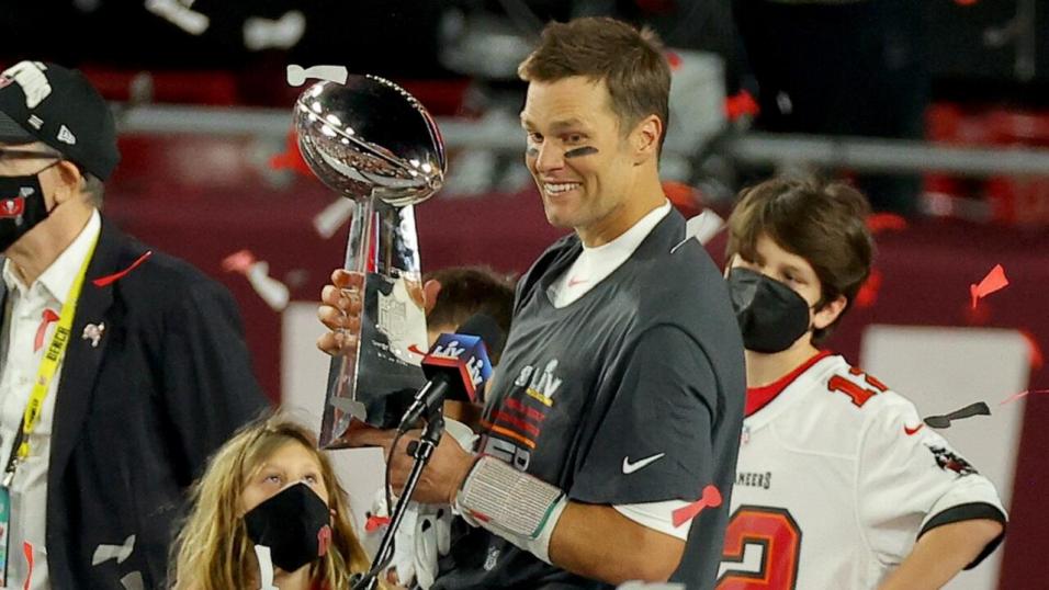 Tom Brady Super Bowl win with Tampa Bay Buccaneers