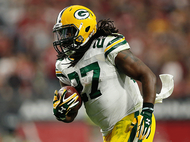 Fitness First: despite problems with weight gain, Eddie Lacy is running himself into shape and form