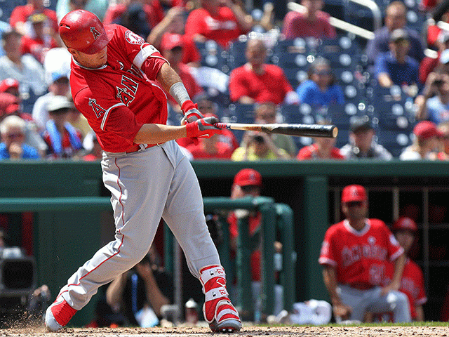 Mike Trout - one of the Angels' big bats