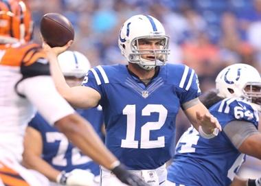 Indy QB Andy Luck is a class above Cleveland's Brian Hoyer