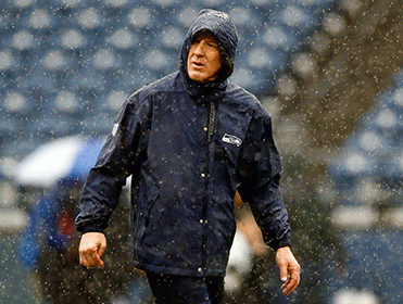 Pete Carroll is once more the favourite to lead a Super Bowl winning side