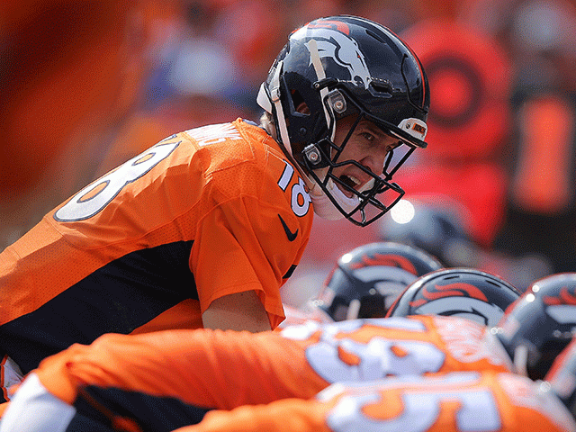 Past his Prime: Peyton Manning lacks the arm strength to hurt the Chiefs