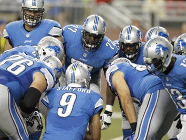 The Lions welcome Cincinnati to Detroit on Sunday night