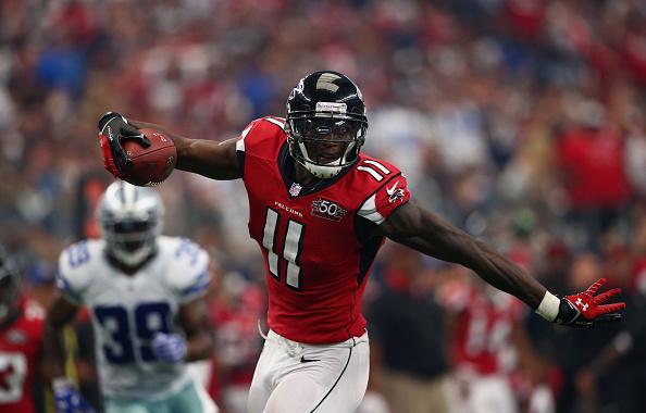 Julio Jones is on record setting pace for a WR through three weeks